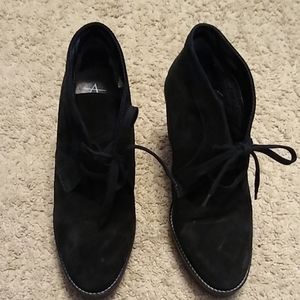 Aquatalia Wedge Booties - Fleece Lined